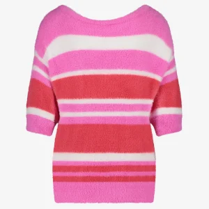 Jane Lushka Favola PU Top | Pink