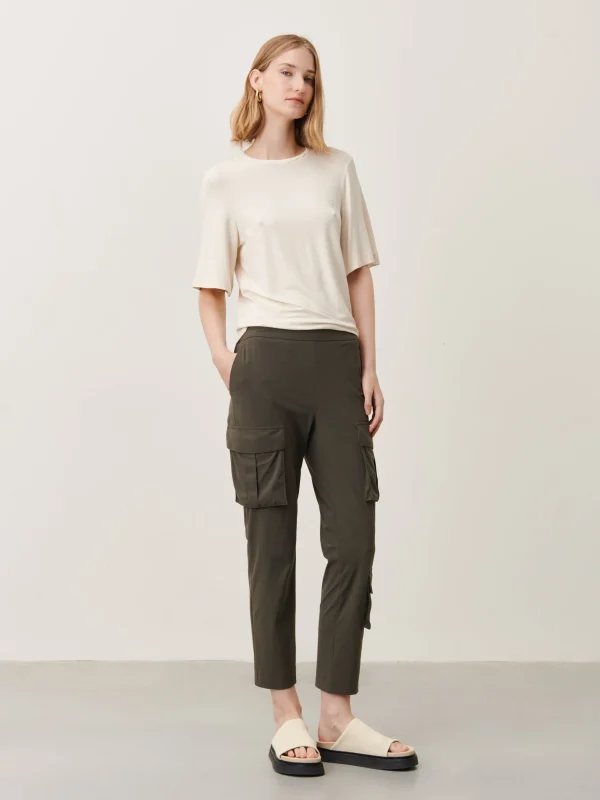 Jane Lushka Frey Pants Technical Jersey | Army