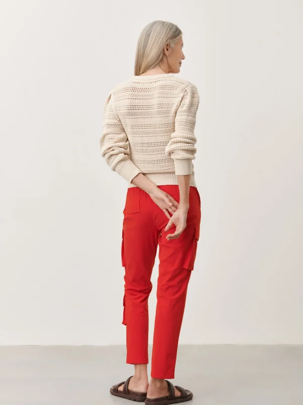 Jane Lushka Frey Pants Technical Jersey | Red