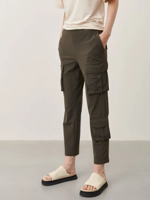 Jane Lushka Frey Pants Technical Jersey | Army