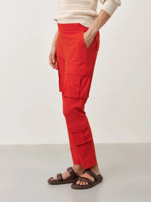 Jane Lushka Frey Pants Technical Jersey | Red