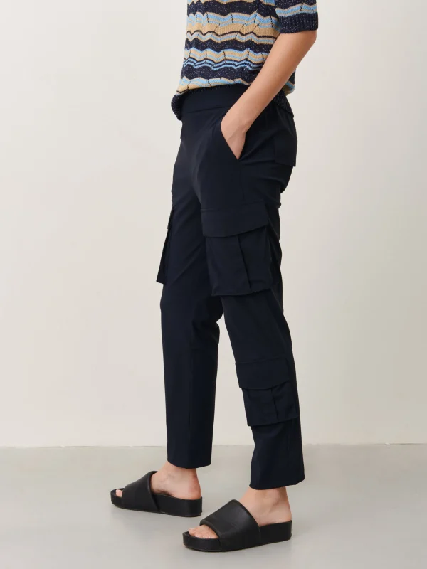 Jane Lushka Frey Pants Technical Jersey | Blue