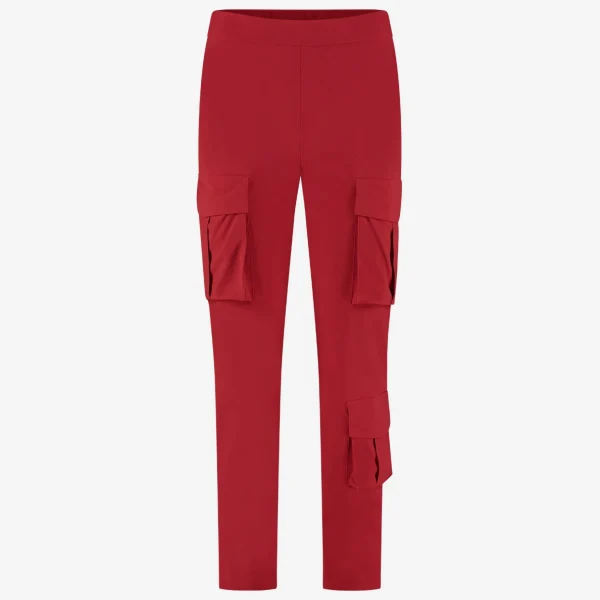 Jane Lushka Frey Pants Technical Jersey | Red