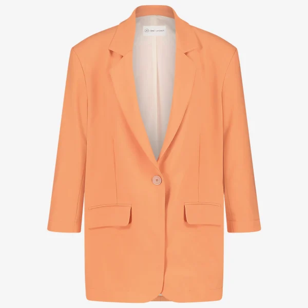 Jane Lushka Fring Blazer | Orange