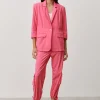 Jane Lushka Fring Blazer Technical Jersey | Pink