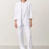 Jane Lushka Fring Blazer Technical Jersey | White