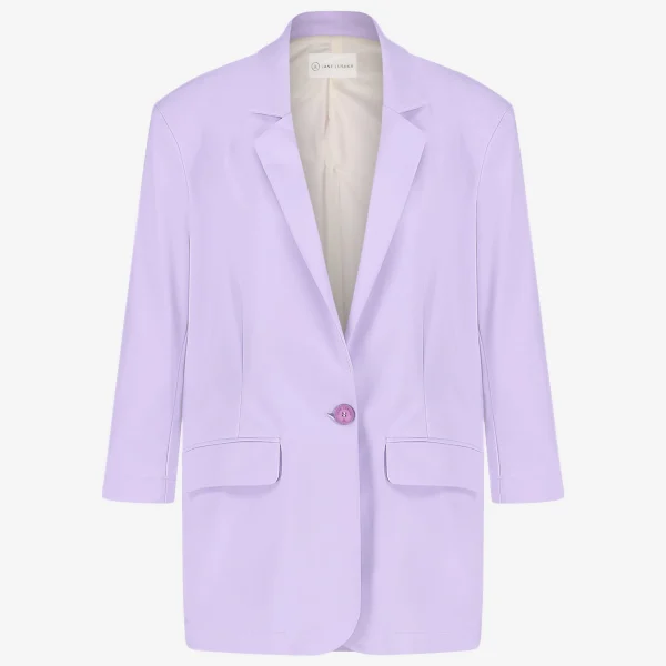 Jane Lushka Fring Blazer Technical Jersey | Lila