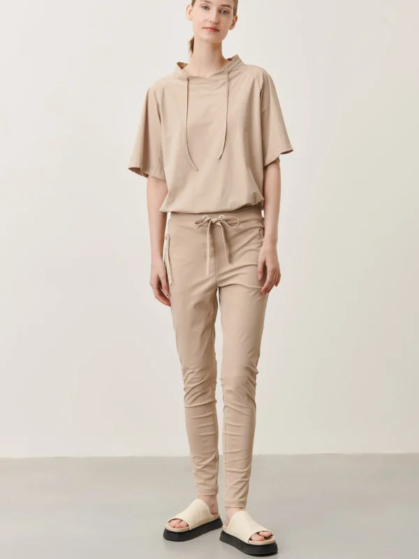 Jane Lushka Gia Top Technical Jersey | Sand