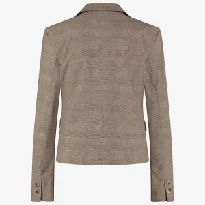 Jane Lushka Hanna Blazer Technical Jersey | Beige