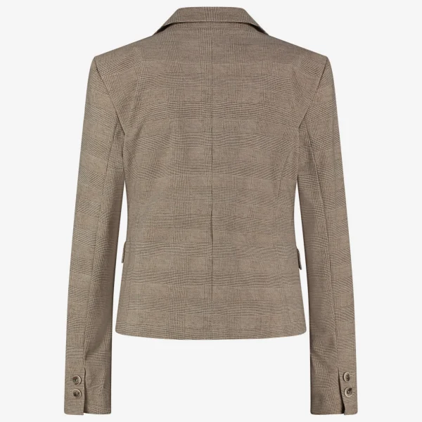 Jane Lushka Hanna Blazer Technical Jersey | Beige