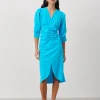 Jane Lushka Hilde Dress Technical Jersey | Light Blue