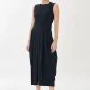 Jane Lushka Jackie Dress Technical Jersey | Dark Blue