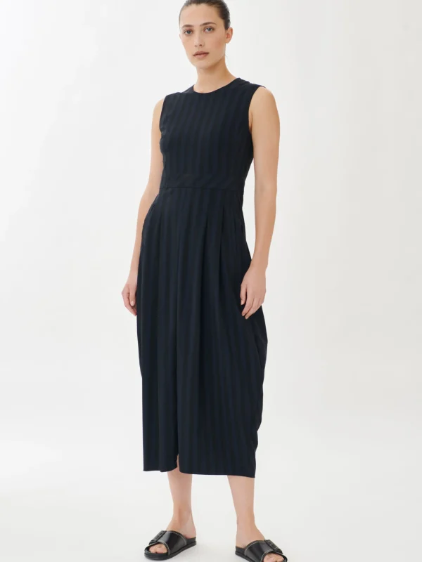 Jane Lushka Jackie Dress Technical Jersey | Dark Blue