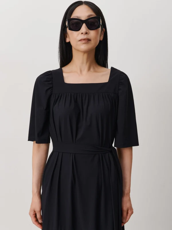 Jane Lushka Jasmine Dress Technical Jersey | Black