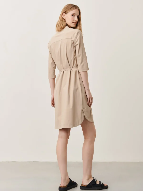 Jane Lushka Kendal Dress Technical Jersey | Sand