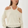 Jane Lushka Key West Pullover | Ecru