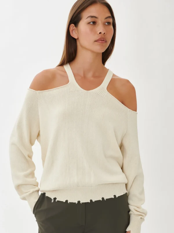 Jane Lushka Key West Pullover | Ecru