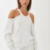 Jane Lushka Key West Pullover | White