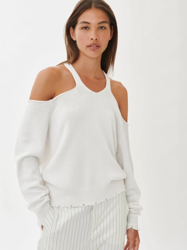 Jane Lushka Key West Pullover | White