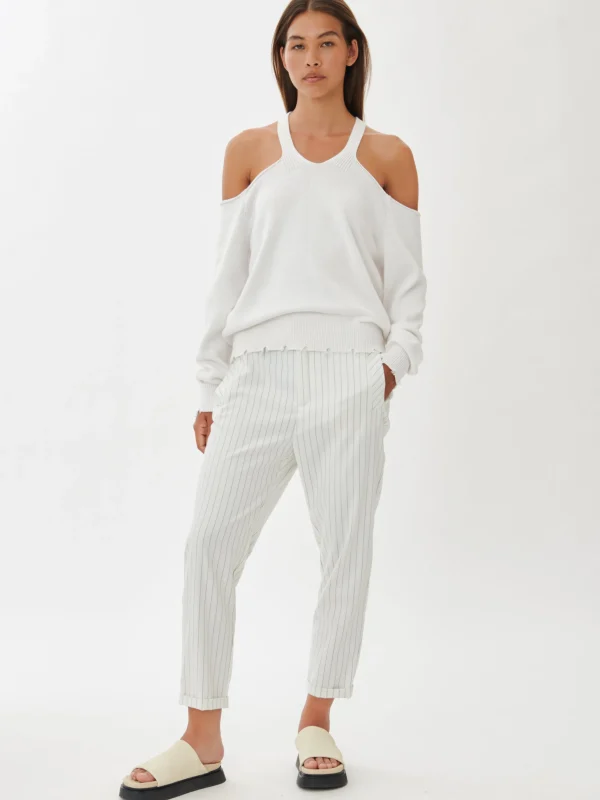 Jane Lushka Key West Pullover | White