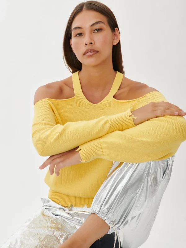 Jane Lushka Key West Pullover | Yellow