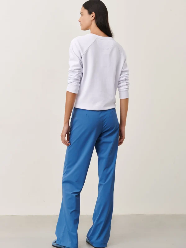 Jane Lushka Landa Pants Technical Jersey | Mid Blue