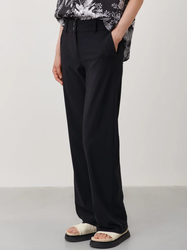 Jane Lushka Landa Pants Technical Jersey | Black