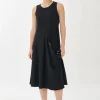 Jane Lushka Laris Dress Technical Jersey | Black