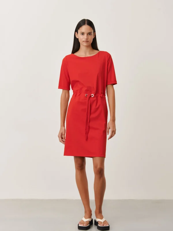 Jane Lushka Lea Dress Technical Jersey | Red