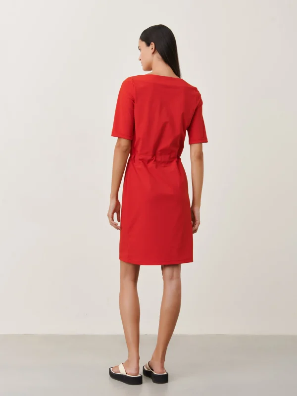 Jane Lushka Lea Dress Technical Jersey | Red