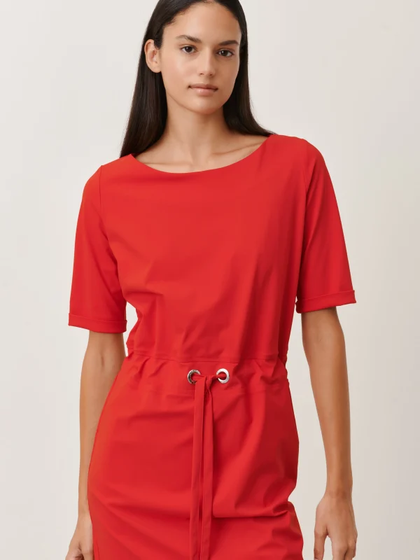 Jane Lushka Lea Dress Technical Jersey | Red