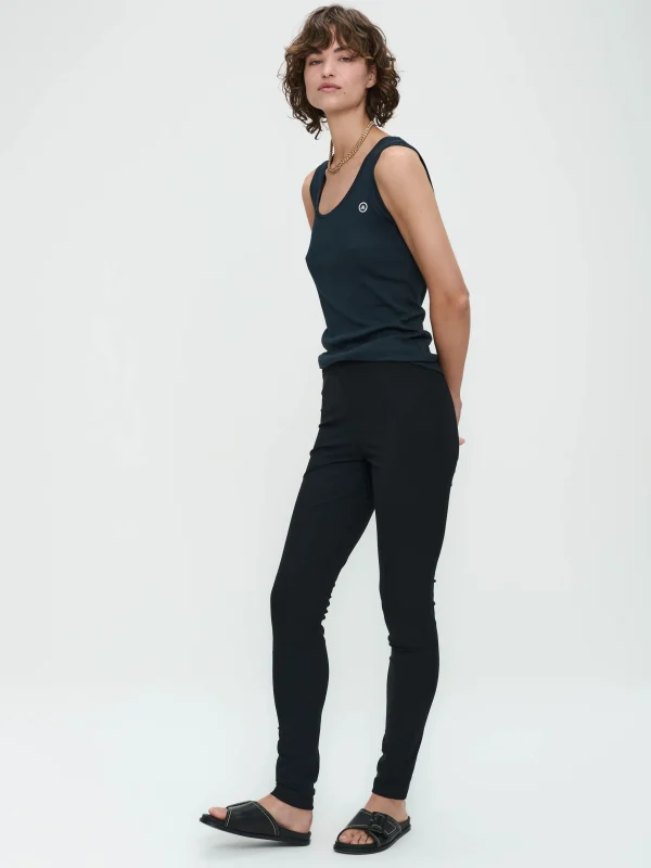 Jane Lushka Legging Nadja Easy Wear Technical Jersey | Black