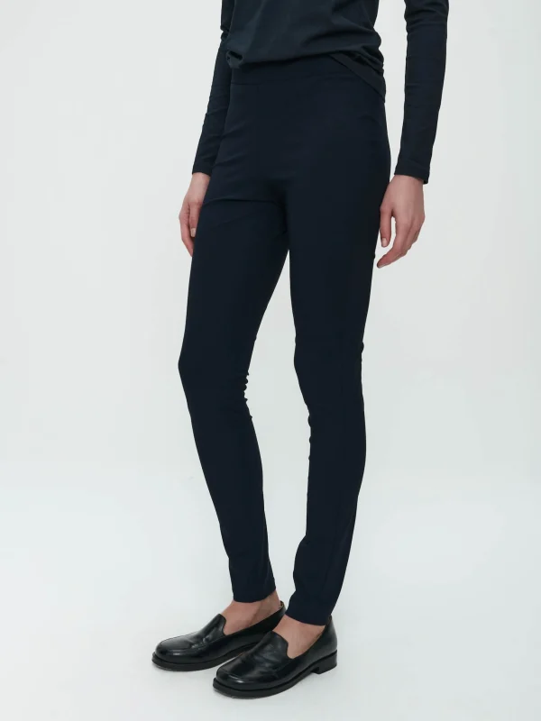 Jane Lushka Legging Nadja Easy Wear Technical Jersey | Blue