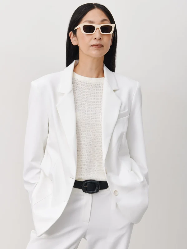 Jane Lushka Lennard Blazer | White