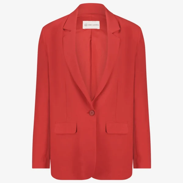 Jane Lushka Lima Blazer | Red