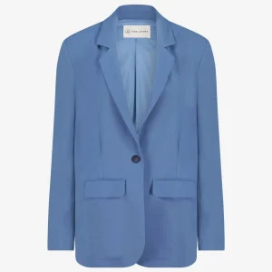 Jane Lushka Lima Blazer Technical Jersey | Mid Blue