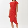 Jane Lushka Luxor Dress Technical Jersey | Red