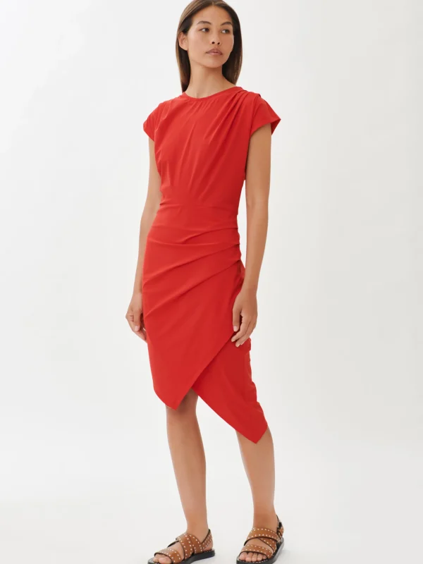 Jane Lushka Luxor Dress Technical Jersey | Red