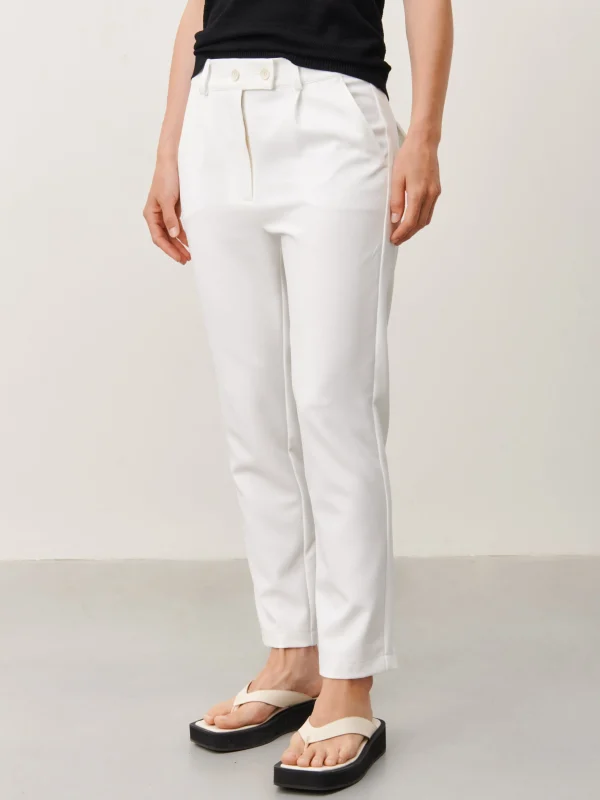 Jane Lushka Mer Pants | White