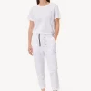 Jane Lushka Miliana Pants Technical Jersey | White