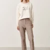 Jane Lushka Mirel Pants Technical Jersey | Beige