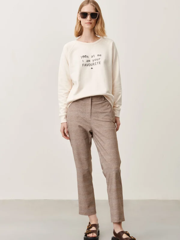 Jane Lushka Mirel Pants Technical Jersey | Beige