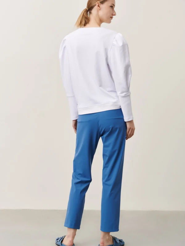 Jane Lushka Mirel Pants Technical Jersey | Mid Blue