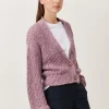 Jane Lushka Moss Cardi | Purple Melange