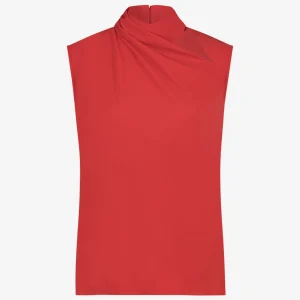 Jane Lushka Naomi Top Technical Jersey | Red