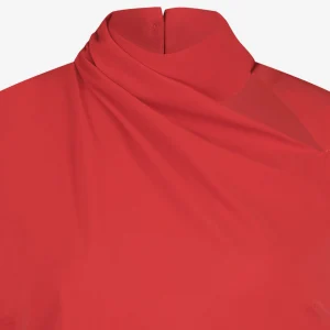 Jane Lushka Naomi Top Technical Jersey | Red