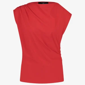 Jane Lushka Nelly Top Technical Jersey | Red