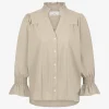 Jane Lushka Olivia Blouse Technical Jersey | Sand