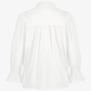 Jane Lushka Olivia Blouse Technical Jersey | White