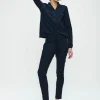 Jane Lushka Pants Anna - Skinny Fit Technical Jersey | Blue